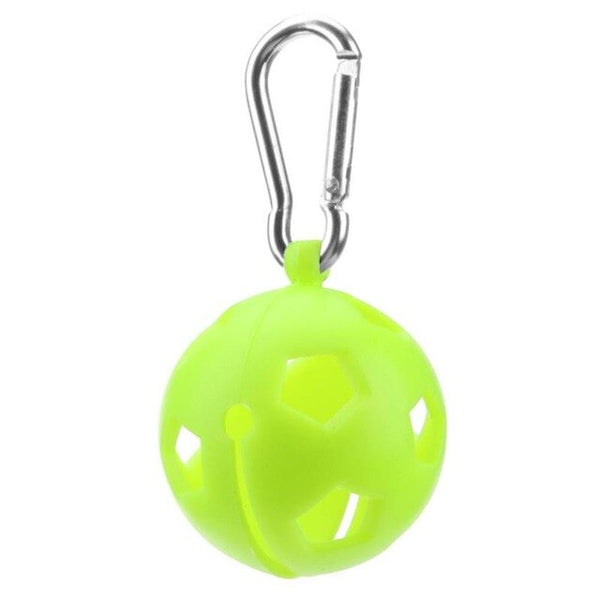 5cm Silicone Golf Ball Sleeve Protective Cover Keyring Keychain Golf Accessories Supplies Drop Shipping Golf Accessories