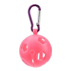 5cm Silicone Golf Ball Sleeve Protective Cover Keyring Keychain Golf Accessories Supplies Drop Shipping Golf Accessories