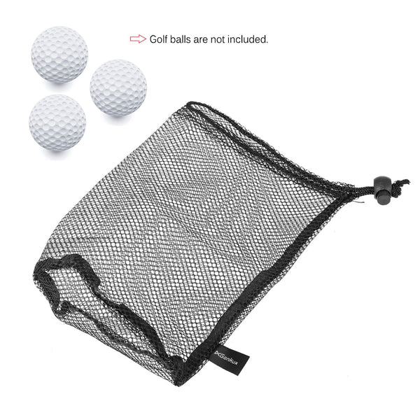 Nylon Golf Balls Bag Drawstring Mesh Net Bag Golf Balls Holder Outdoor Sports Mesh Nets Table Tennis Carrying Holder Storage Bag