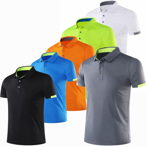 Fashion T Shirt Running Men Quick Dry breathable T-Shirts Running Slim Fit Tops Tees Sport Fitness Gym golf Tennis T Shirts Tee