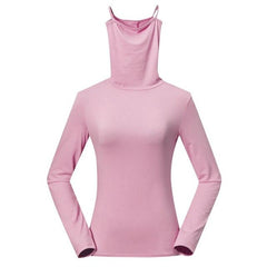 4 Colour New Summer Golf Ice Cotton Long Sleeve T-Shirt Anti-UV Women Base Shirt Sports Pullover Golf