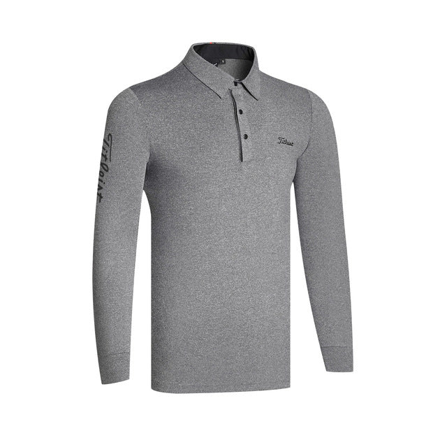 W  Men's sportswear long-sleeved golf T-shirt 3colors golf apparel S-XXL choose leisure golf clothing free shipping