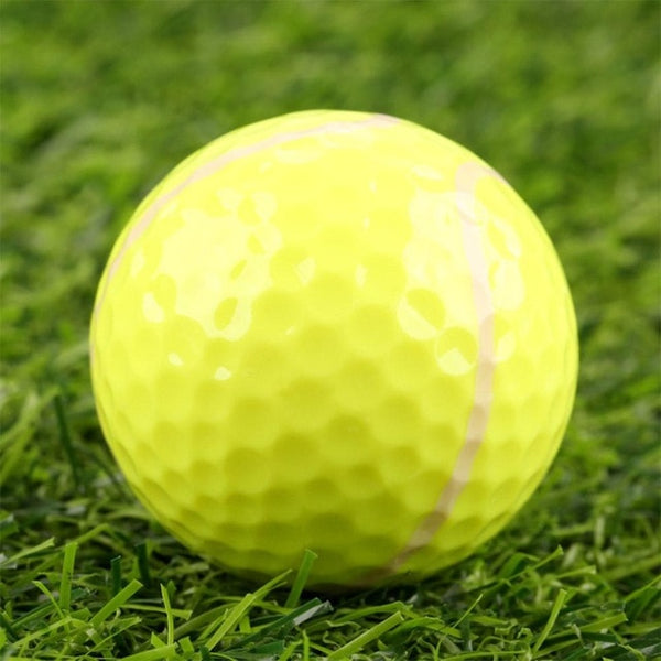 Novelty Colorful Sports Golf Balls Golf Game Strong Resilience Force Sports Practice Funny Balls Gift Indoor Outdoor