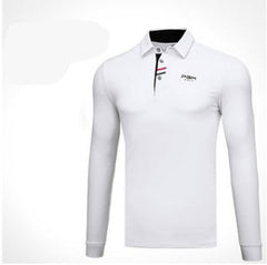 PGM Men's Golf shirts man Long Sleeves T shirt Male Outdoor Sports Turn down full sleeve TShirt Men winter warm soft Jerseys