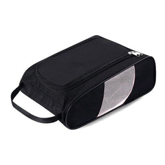 Golf Shoes Bag Breathable Portable Water Resistant Zipper Shoe Case Carrier 4200 Synthetic Fibers