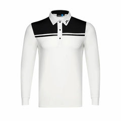 Cooyute Clearance sale New mens long sleeve Golf T-shirt JL Golf clothes in choice Leisure Cotton Golf shirt Free shipping