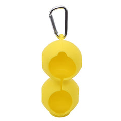 New Golf Silicone Ball Set 2 Pieces Golf Accessories Golf Silicone Protective Cover Can Be Hung On The Belt