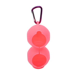 New Golf Silicone Ball Set 2 Pieces Golf Accessories Golf Silicone Protective Cover Can Be Hung On The Belt