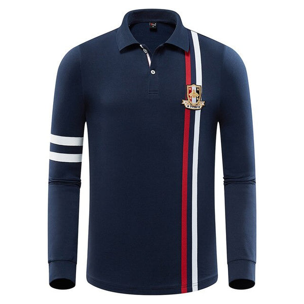 Autumn Mens T-shirt Long-sleeved Golf Apparel Clothes 2019 Shirt Outdoor Sports Tops Stripes Team Uniform