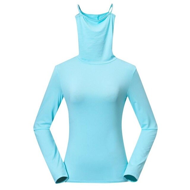 New Arrival Brand High Quality Ice Sun Protective Clothing Ms. Golf Shirt Bottoming Summer Cool Anti-UV Sports T-shirt