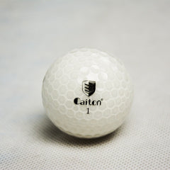 Caiton Crystal clear color golf balls Double distance game golf ball