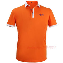 PGM Brand Men Top Polo Shirt High Quality Short Sleeve Quick Dry Tennis TShirt Summer Compression Running Sport Golf Shirts 2019