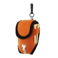 Outdoor Portable Mini Golf Bag 4 Tees and 2 Balls Holder Neoprene Mini Waist Bag Sports Tool Pack Balls Tees Accessories #127