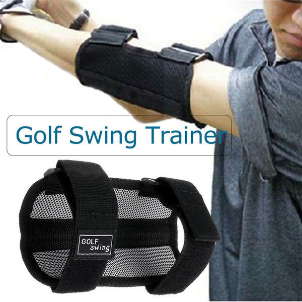 Golf Swing Training Aid Elbow Support Corrector Wrist Brace Practice Tool Golf Training Aids Golf swing posture corrector #2h27